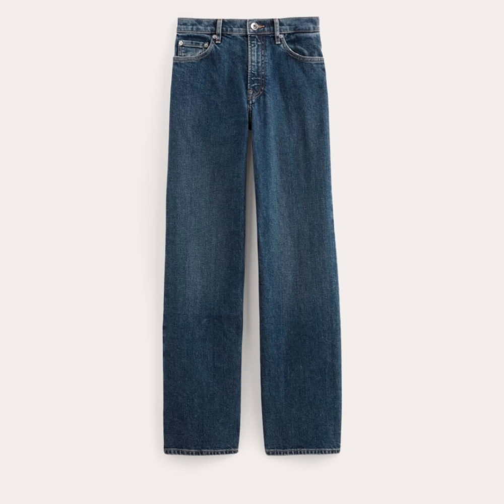 Everlane The '90s Forever Jean. Dark Indigo. Size 26R. - Picture 2 of 15
